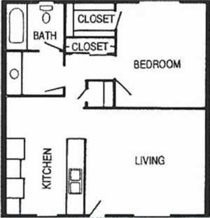 The Ashwood - One Bedroom / One Bath*